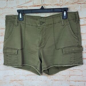 Faded Glory Green Shorts Size 16